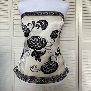 WHBM strapless dressy top